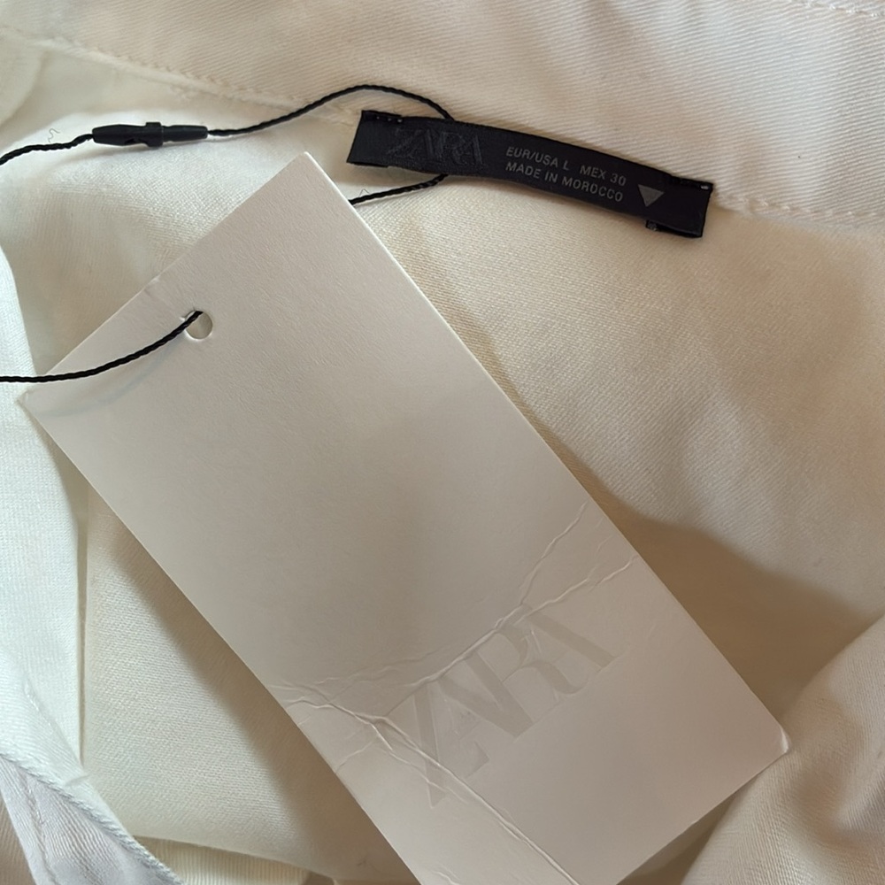 Zara White Midi Dress - Picture 13 of 14